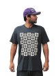 画像1: Bony Acai Tシャツ　Checkered　ダークグレイ (1)