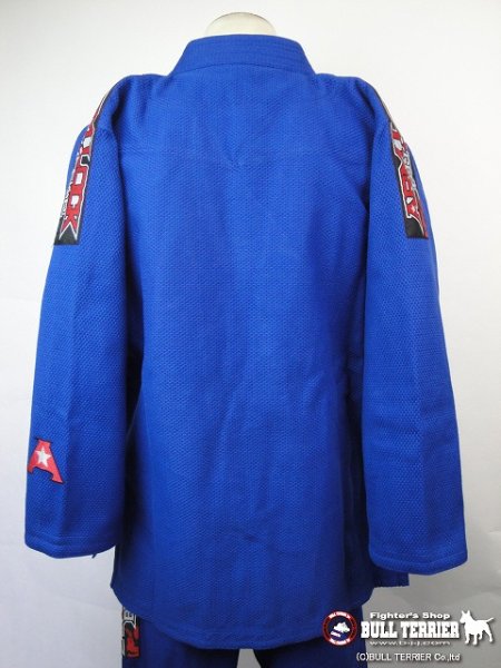 画像3: DRAGAO 柔術衣 New ARM LOCK 青 (3)