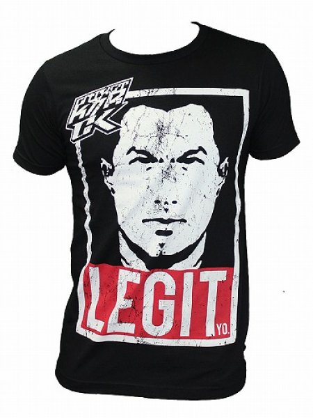 画像1: Contract killer Tシャツ　LEGIT　黒 (1)