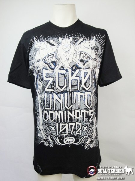 画像1: ECKO UNLTD MMA Tシャツ CHEST TYPE 黒 (1)