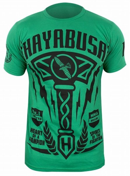 画像1: Hayabusa　Tシャツ　Hammer　緑 (1)