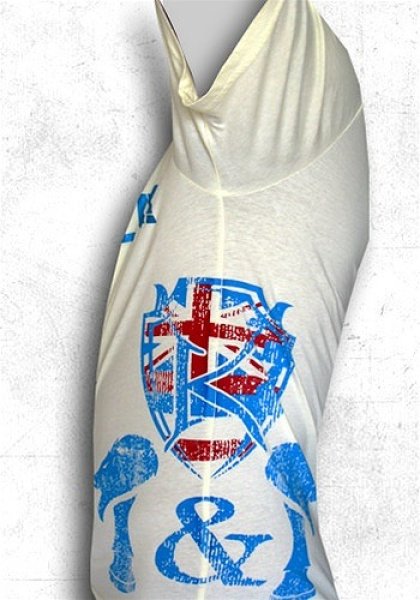 画像3: 【B品】Kimurawear Tシャツ ケンドール・グローブ クリーム (3)