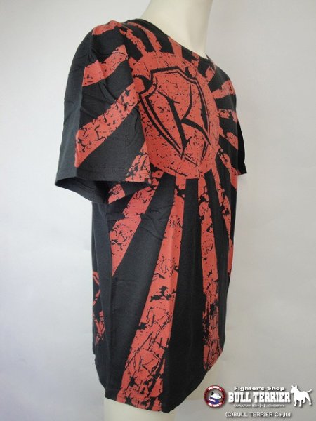 画像3: Kimurawear　Tシャツ　Rising Sun 黒 (3)