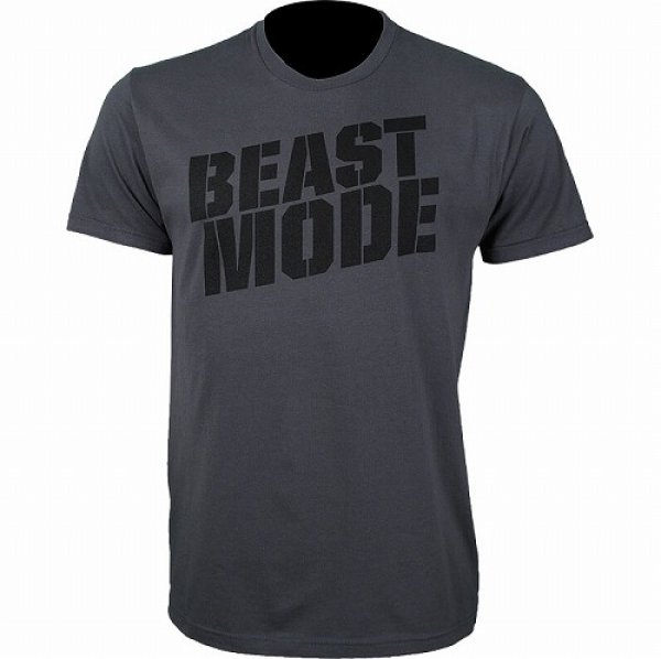 画像1: Muscle Pharm　Tシャツ　Beast Mode　グレー (1)