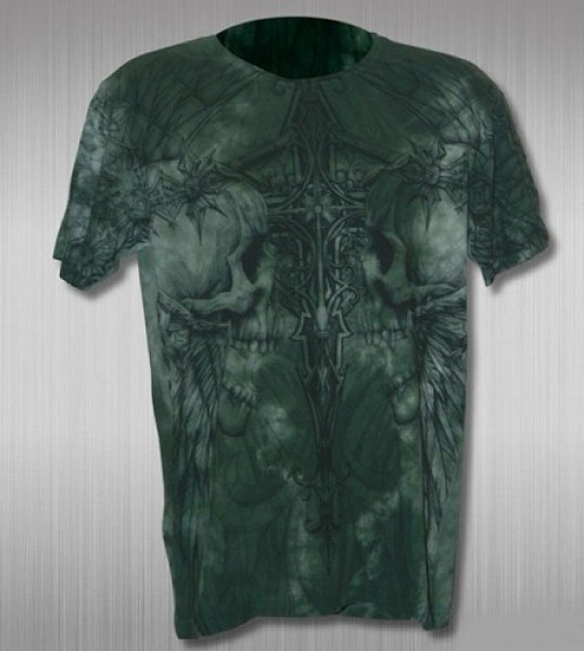 画像1: Sinister　Tシャツ　Hunter 緑 (1)