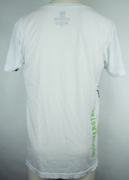 画像2: Silver Star Tシャツ Everlasting Light 白 (2)