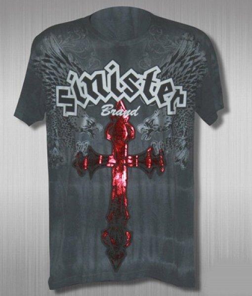 画像1: Sinister　Tシャツ　Tear it up グレー (1)