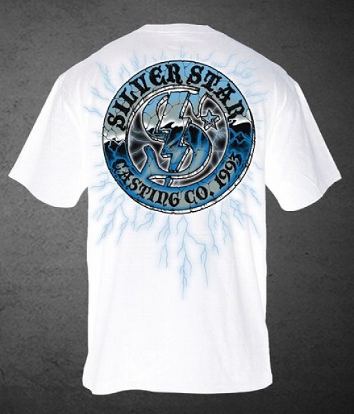 画像2: Silver Star Tシャツ クレイ・グイダ 白 (2)