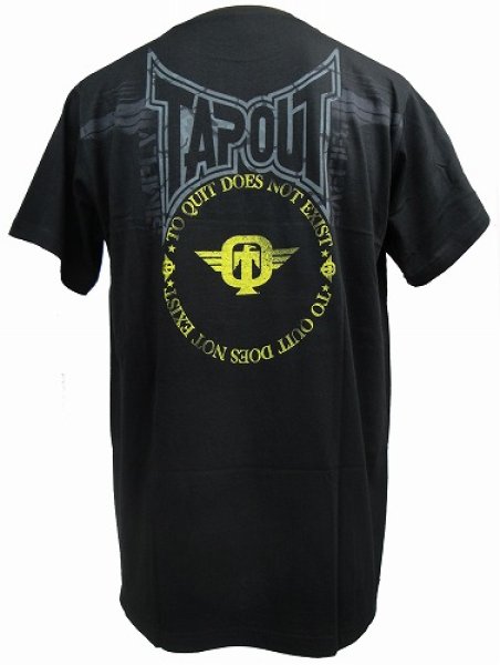 画像2: TAPOUT Tシャツ Night Wing 黒 (2)