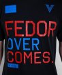 画像2: VXRSI　Tシャツ　Fedor　黒 (2)