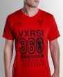 画像1: VXRSI　Tシャツ　360　赤 (1)