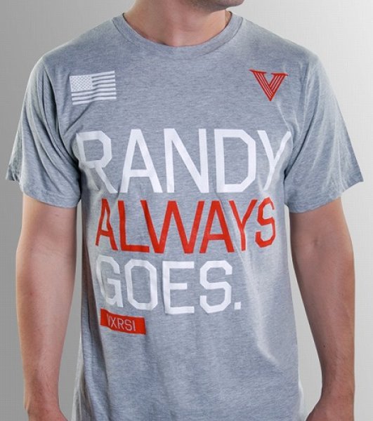 画像1: VXRSI　Tシャツ　Randy2　グレー (1)