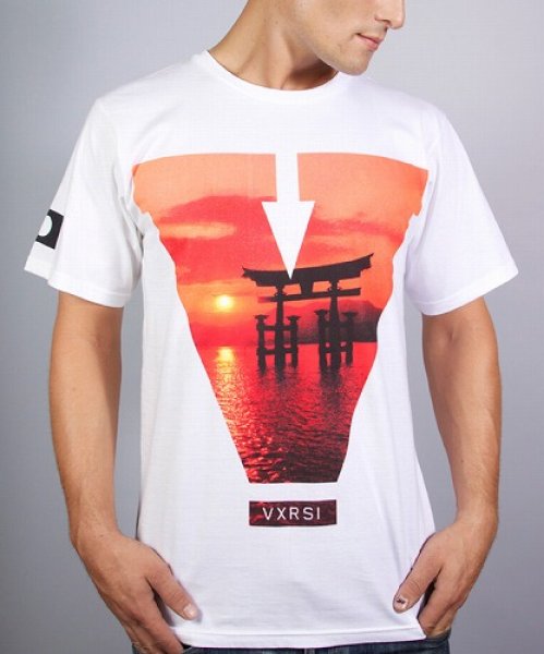 画像1: VXRSI　Tシャツ　Roots Japan　白 (1)