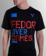 画像1: VXRSI　Tシャツ　Fedor　黒 (1)