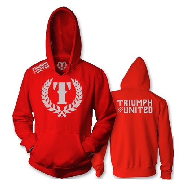 画像1: Triumph United　パーカー　Destroyer　赤 (1)