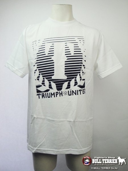画像1: Triumph United　Tシャツ　Stamp　白 (1)