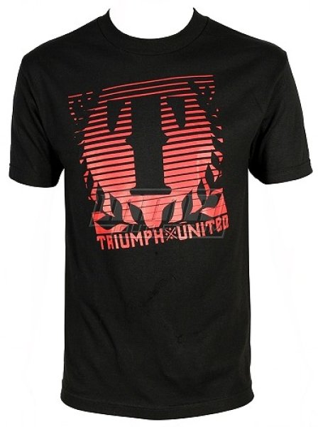 画像1: Triumph United　Tシャツ　Stamp　黒 (1)