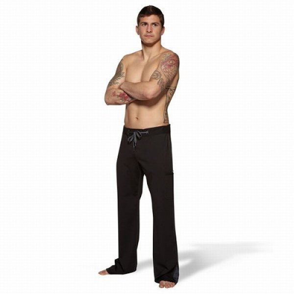 画像3: JACO ハイブリッドトレーニングパンツ 黒 (3)