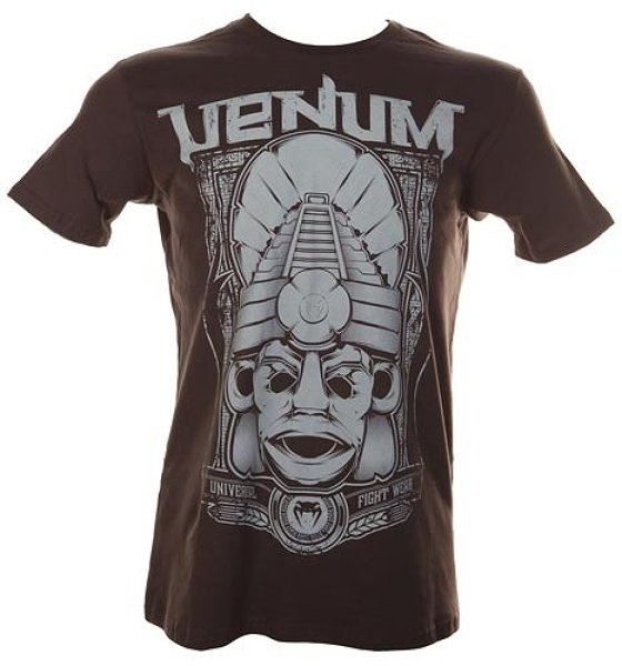 画像1: VENUM　Tシャツ　Maya　Mask　茶 (1)