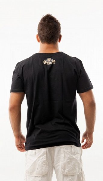 画像2: ATAMA Tシャツ New Floral 黒 (2)