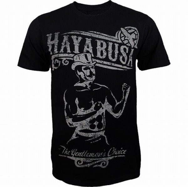 画像1: Hayabusa　Tシャツ　Gentlemans Choice　黒 (1)