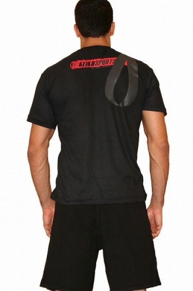 画像2: KEIKO　Tシャツ　BLACK BELT　黒 (2)