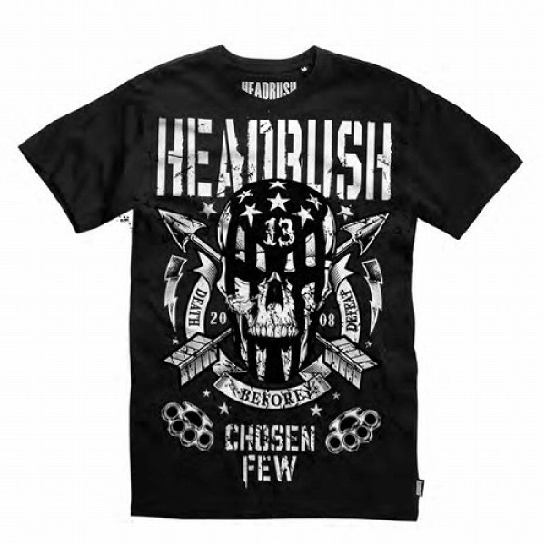 画像1: Headrush　Tシャツ　American Bandit　黒 (1)