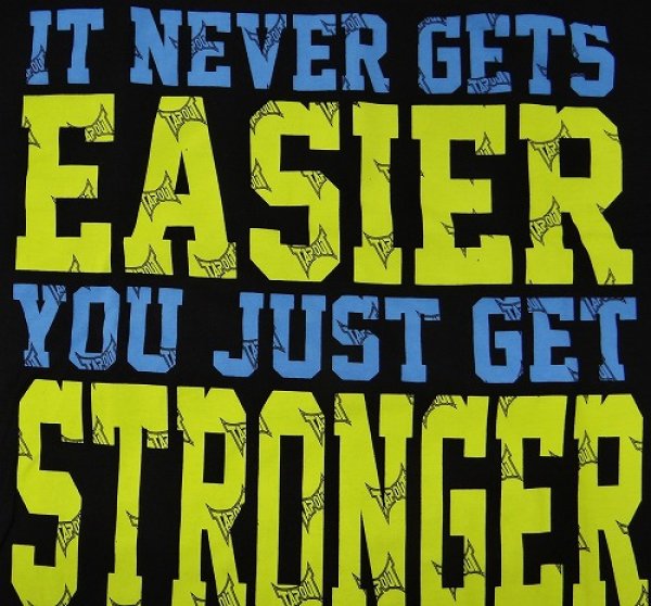 画像3: TAPOUT Tシャツ Never Gets 黒 (3)