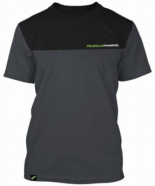 画像1: Muscle Pharm　Tシャツ　Two Tone　グレー (1)