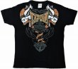 画像2: TAPOUT　Tシャツ　Viking　黒 (2)