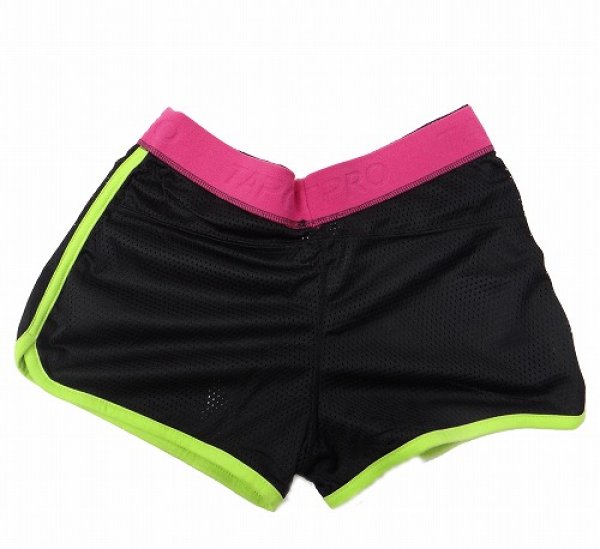 画像3: TAPOUT　レディースメッシュショーツ　Skinny　黒 (3)