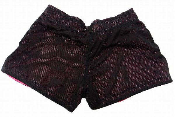 画像3: TAPOUT レディースメッシュショーツ Star 黒 (3)