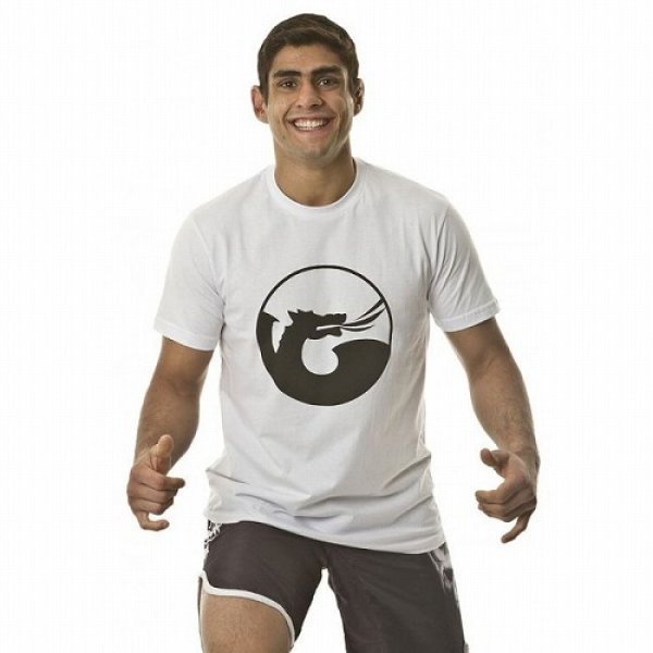 画像2: 【B品】DRAGAO Tシャツ Logo Dragao 白 (2)
