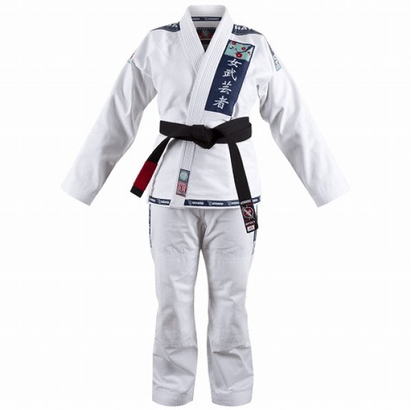 画像2: Hayabusa 柔術衣 Shinju Female 白 (2)
