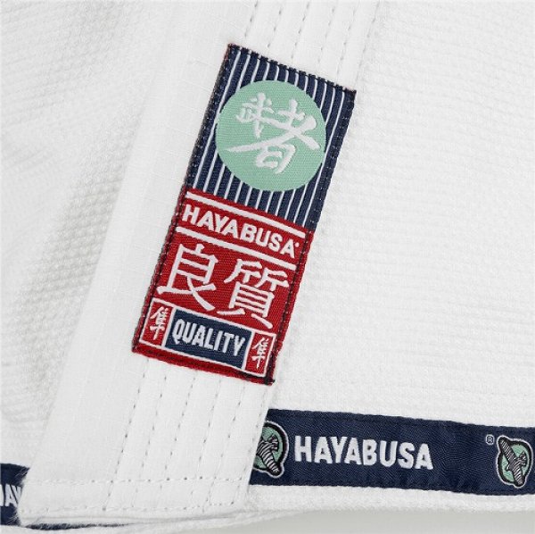 画像4: Hayabusa 柔術衣 Shinju Female 白 (4)