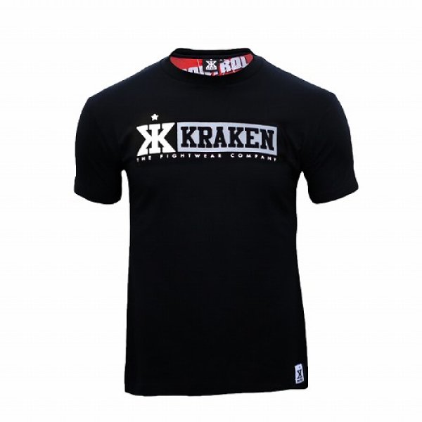 画像1: Kraken Wear　Tシャツ　PARANOIAK 黒/グレー (1)