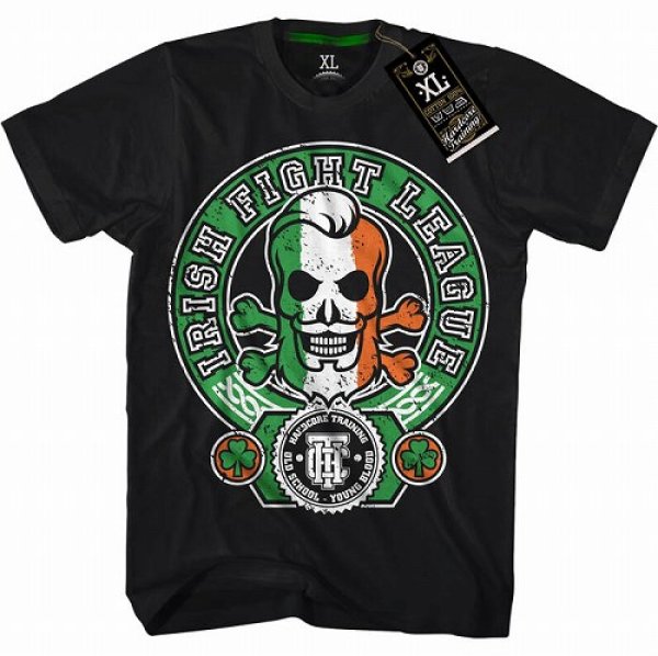 画像1: HCT　Tシャツ　Irish Fight League 2.0 黒 (1)