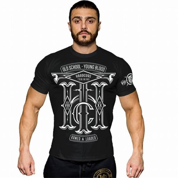 画像2: HCT Tシャツ Retro Sign 1.0 黒 (2)