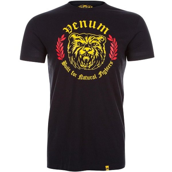 画像1: VENUM　Tシャツ　Natural Fighter - Bear -　黒 (1)