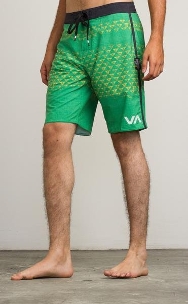 画像2: RVCA ボードショーツ Makua Trunk 緑 (2)