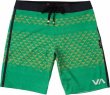 画像4: RVCA ボードショーツ　Makua Trunk　緑 (4)