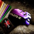 画像1: Athlete X　MMAグローブ METALLIC 紫 (1)