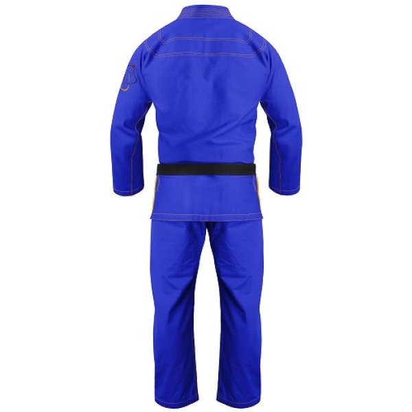 画像2: WAR TRIBE 柔術衣 Hydrogen 青 (2)