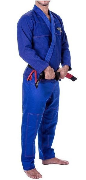 画像2: STORM STRONG 柔術衣 RED LINE 青 (2)