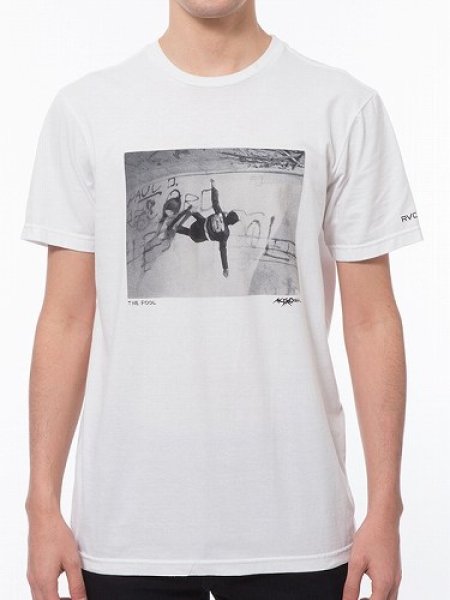 画像1: RVCA Tシャツ ASTRODECK 白 (1)