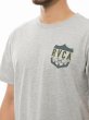 画像4: RVCA Tシャツ SHIELD グレー (4)