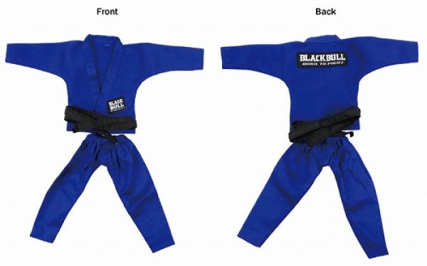 BLACK BULL 12インチフィギュア用柔術衣