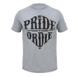 画像1: PRiDEorDiE Tシャツ RECKLESS グレー (1)