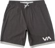 画像4: RVCA ショーツ LAYERS II ブラックヘザー (4)