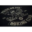 画像2: PRiDEorDiE Tシャツ BOXING CLUB 黒 (2)